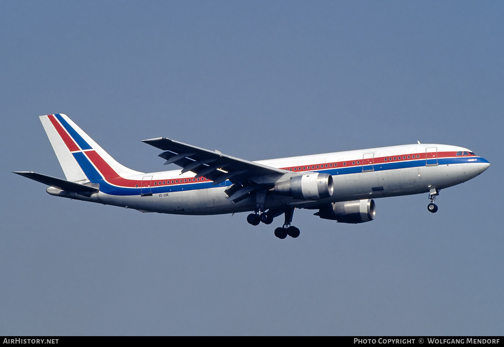 Aircraft Photo of V2-LDX | Airbus A300B4-203 | AirHistory.net #513332