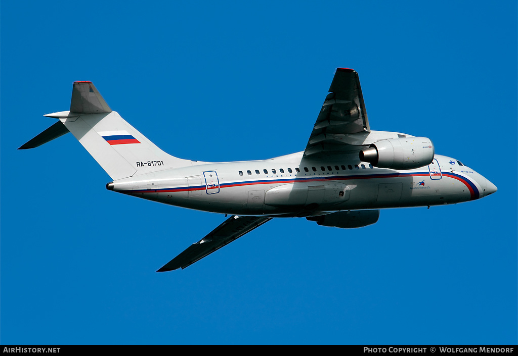 Aircraft Photo of RA-61701 | Antonov An-148-100B | Rossiya - Russian Airlines | AirHistory.net #513333