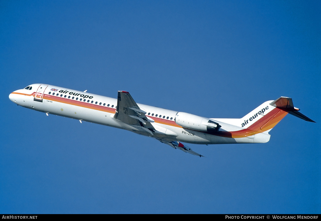 Aircraft Photo of PH-ZCN | Fokker 100 (F28-0100) | Air Europe | AirHistory.net #513335