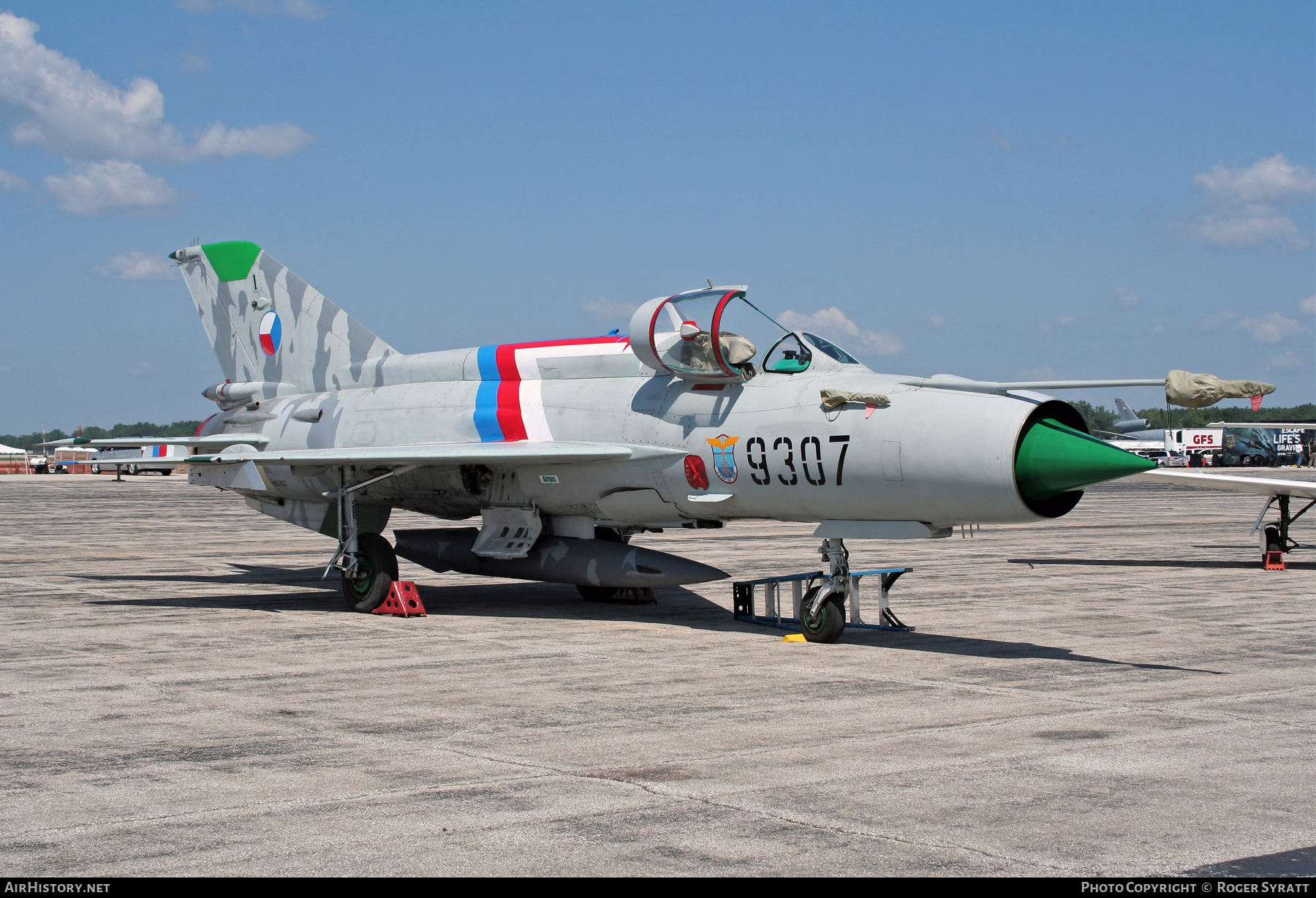 Aircraft Photo of N9307 / 9307 | Mikoyan-Gurevich MiG-21MF | Czechia - Air Force | AirHistory.net #513348