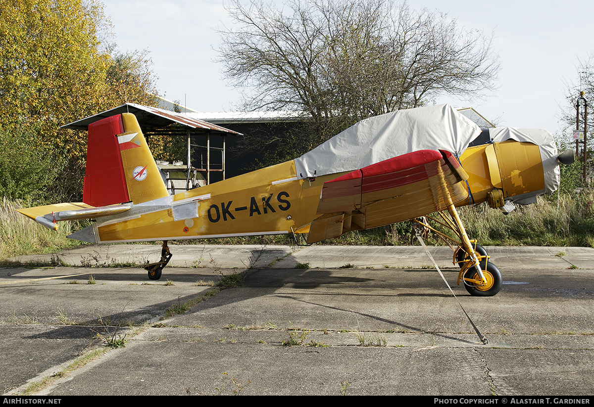 Aircraft Photo of OK-AKS | Zlin Z-37AC-2 Cmelak | Slov-Air | AirHistory.net #513352