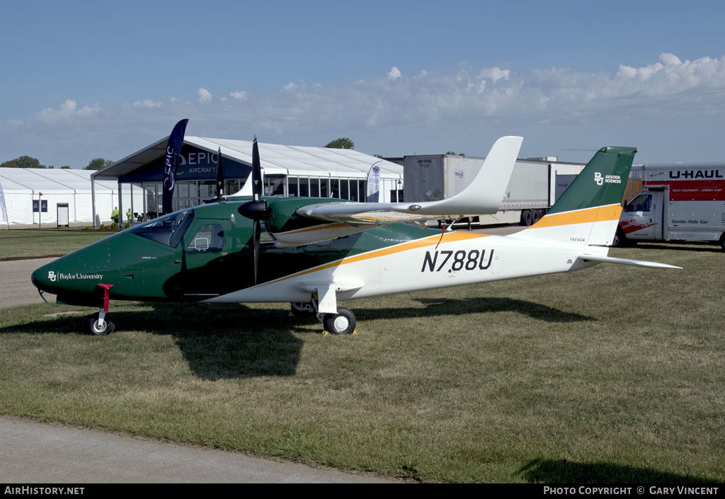 Aircraft Photo of N788U | Tecnam P2006T | Baylor University | AirHistory.net #513353