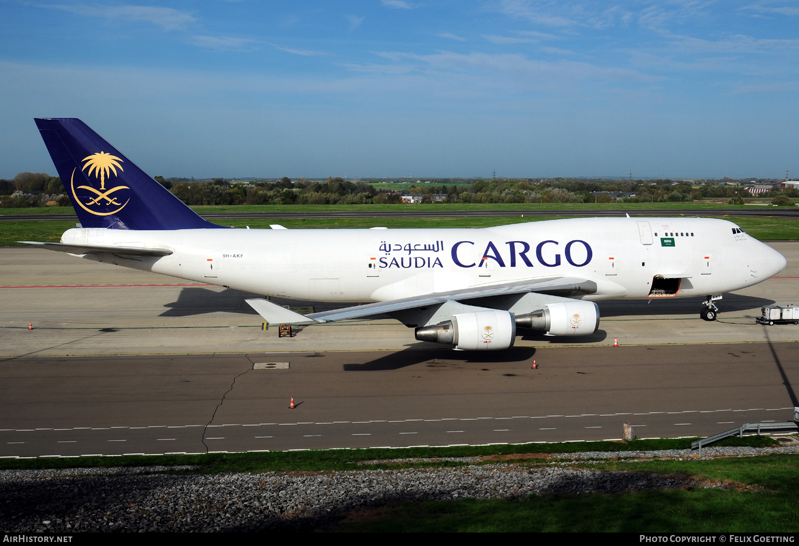 Aircraft Photo of 9H-AKF | Boeing 747-45E(BDSF) | Saudi Arabian Airlines Cargo | AirHistory.net #513358