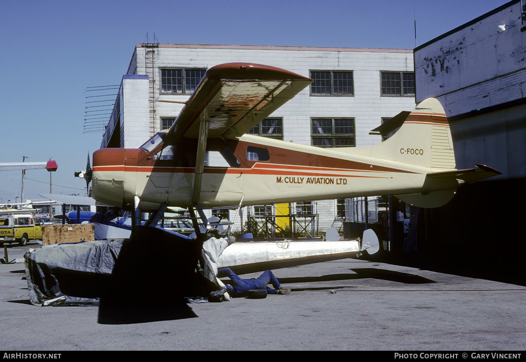 Aircraft Photo of C-FOCQ | De Havilland Canada DHC-2 Beaver Mk.1 | McCully Aviation | AirHistory.net #513360