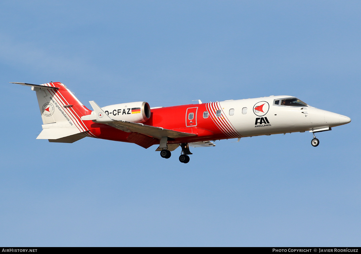 Aircraft Photo of D-CFAZ | Learjet 60 | FAI - Flight Ambulance International | AirHistory.net #513373