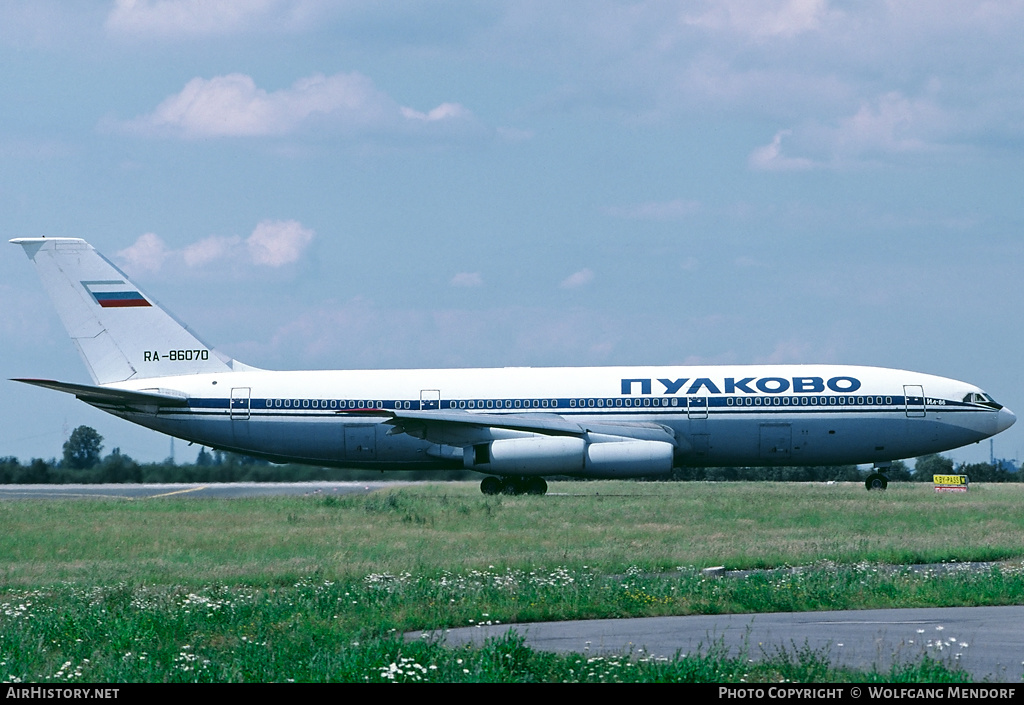 Aircraft Photo of RA-86070 | Ilyushin Il-86 | Pulkovo Airlines | AirHistory.net #513375