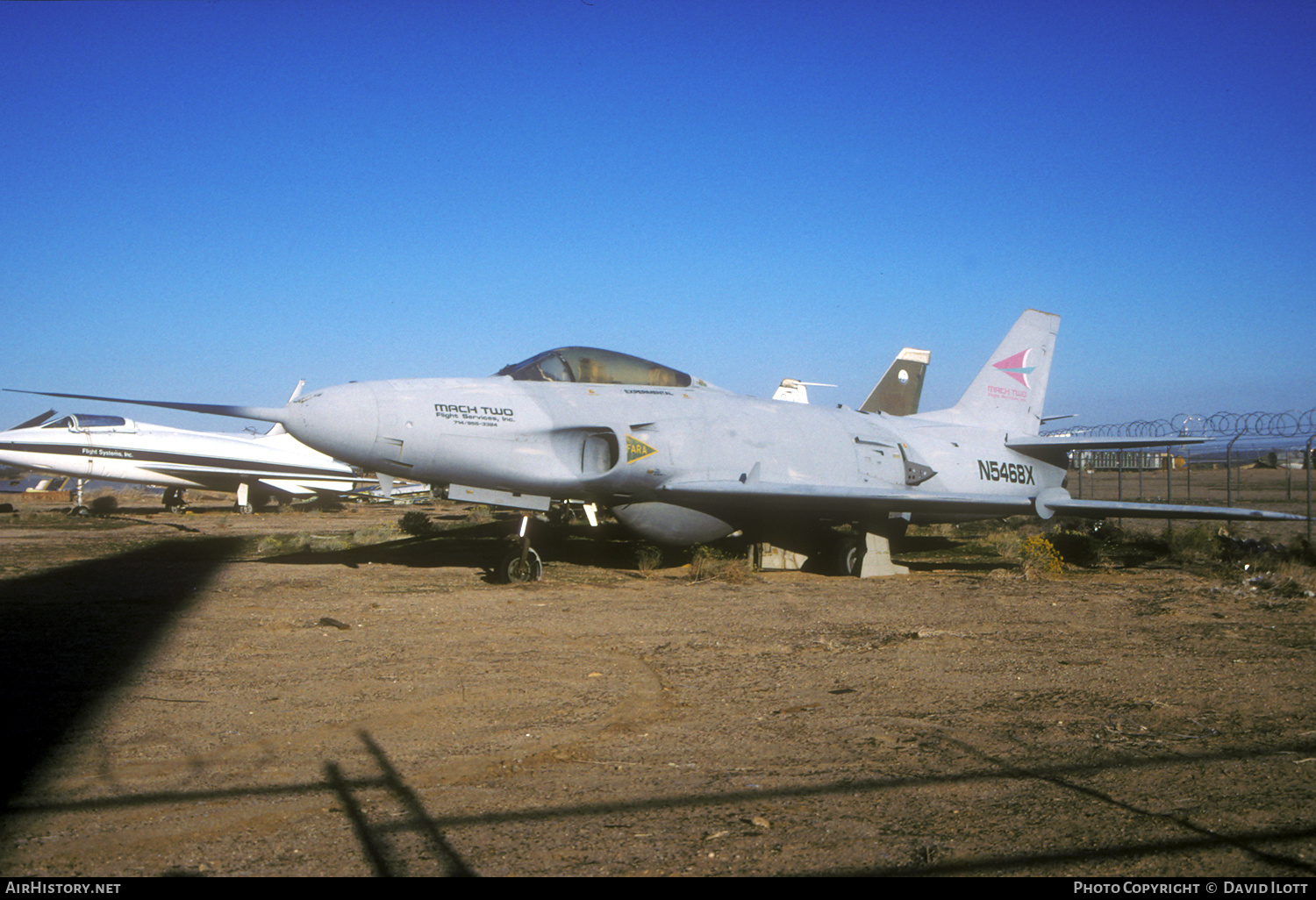 Aircraft Photo of N5468X | Saab A32A Lansen | Mach Two Flight Services | AirHistory.net #513377