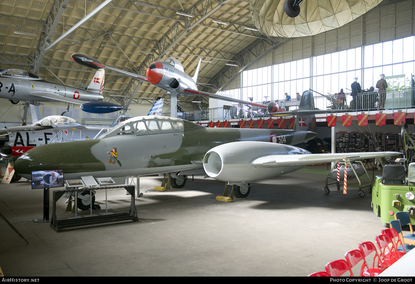 Aircraft Photo of 51-504 | Gloster Meteor NF11 | Denmark - Air Force | AirHistory.net #513394