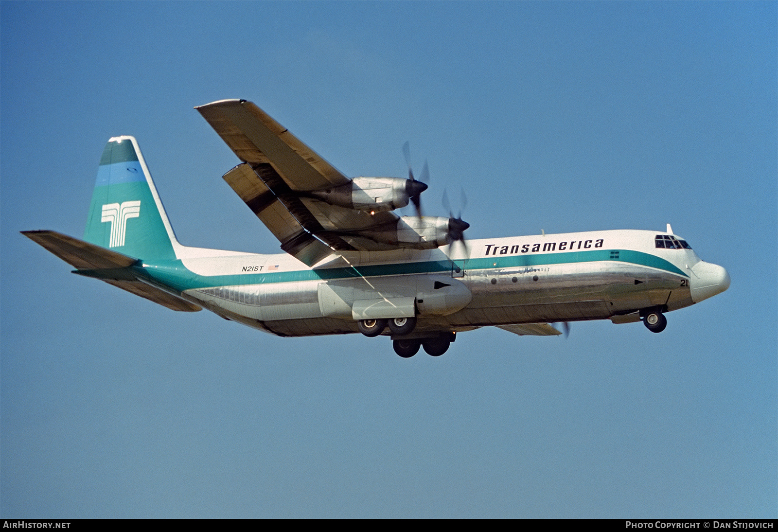 Aircraft Photo of N21ST | Lockheed L-100-30 Hercules (382G) | Transamerica Airlines | AirHistory.net #513399