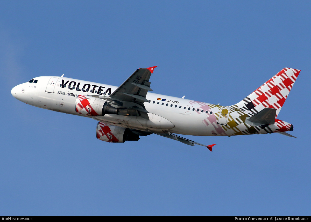 Aircraft Photo of EC-MTF | Airbus A319-112 | Volotea | AirHistory.net #513410