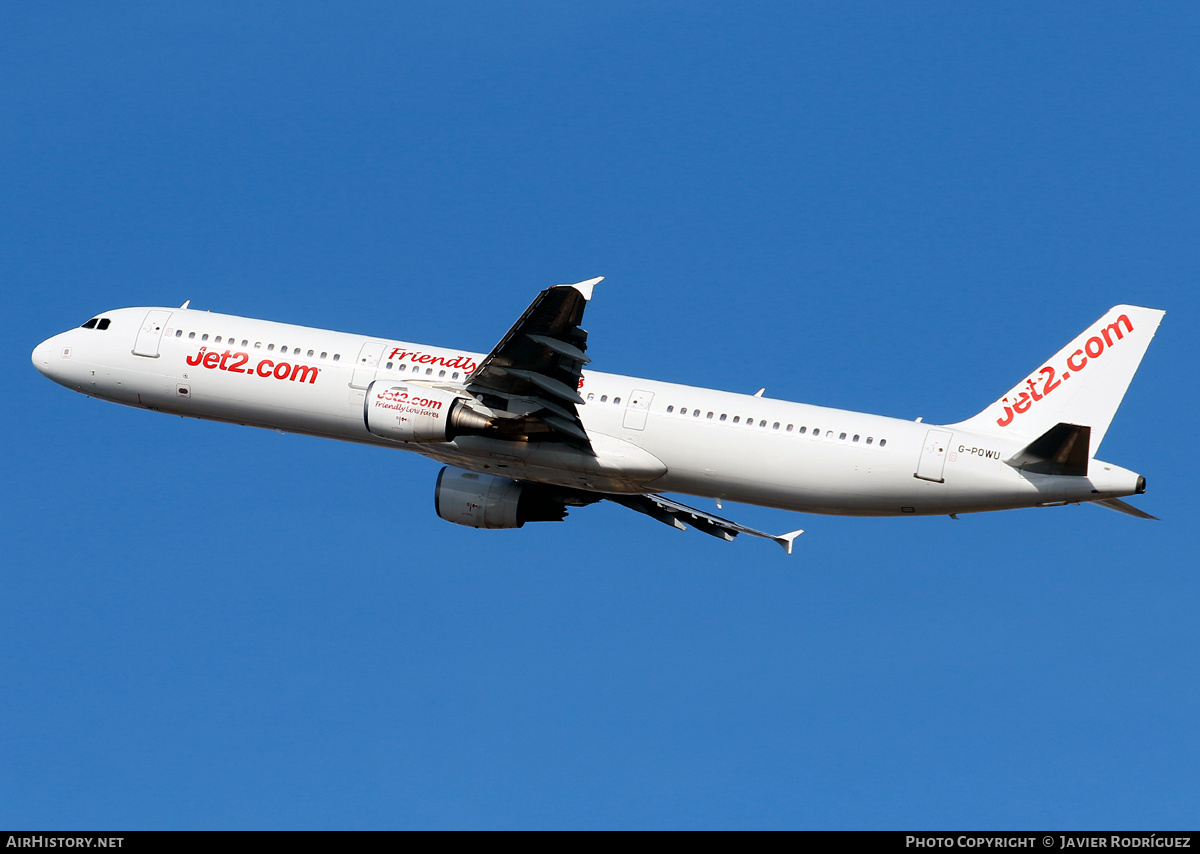 Aircraft Photo of G-POWU | Airbus A321-211 | Jet2 Holidays | AirHistory.net #513415