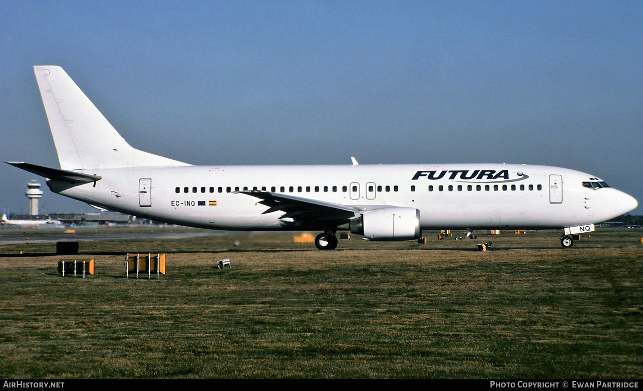 Aircraft Photo of EC-INQ | Boeing 737-4Q8 | Futura International Airways | AirHistory.net #513427
