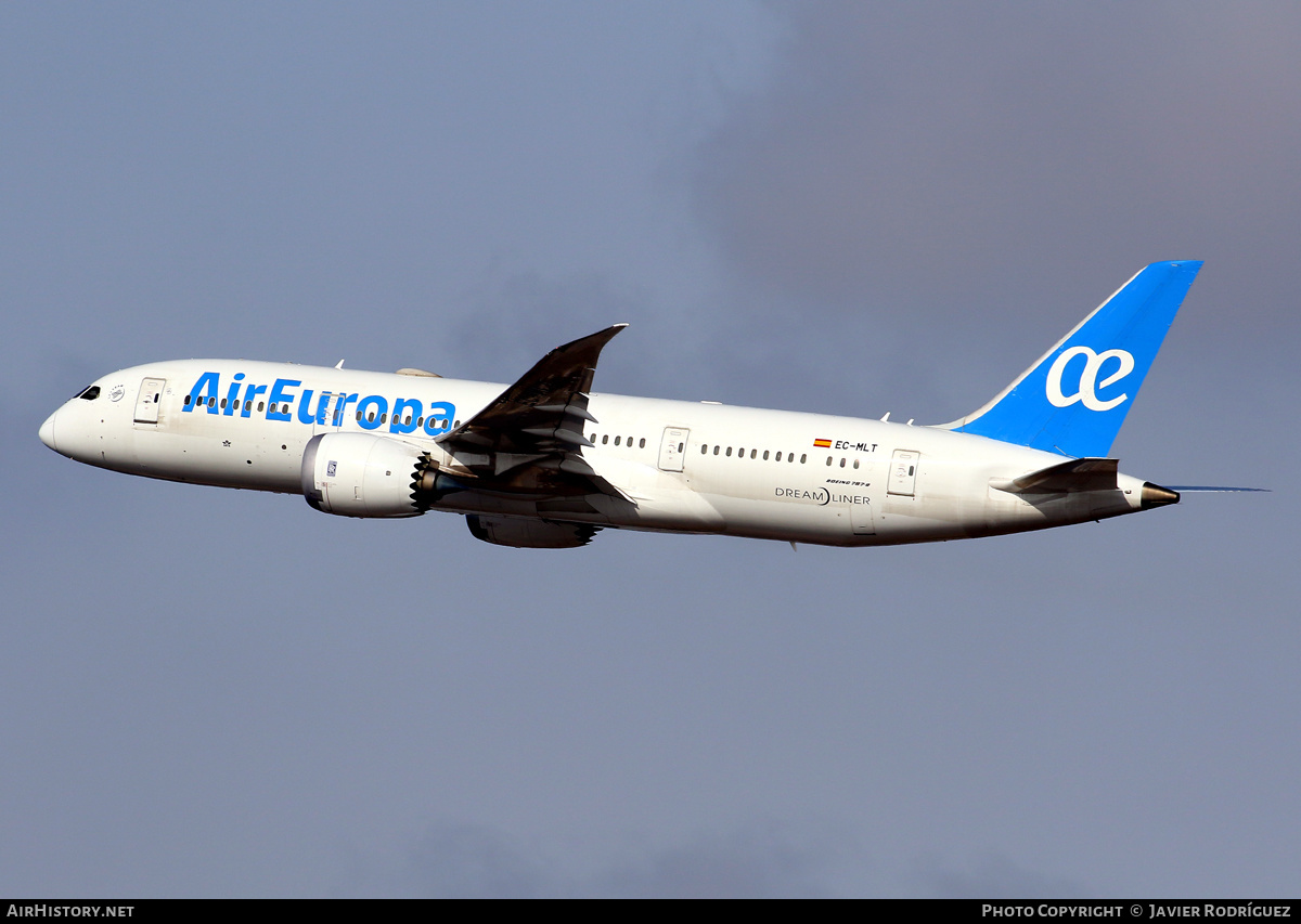 Aircraft Photo of EC-MLT | Boeing 787-8 Dreamliner | Air Europa | AirHistory.net #513436