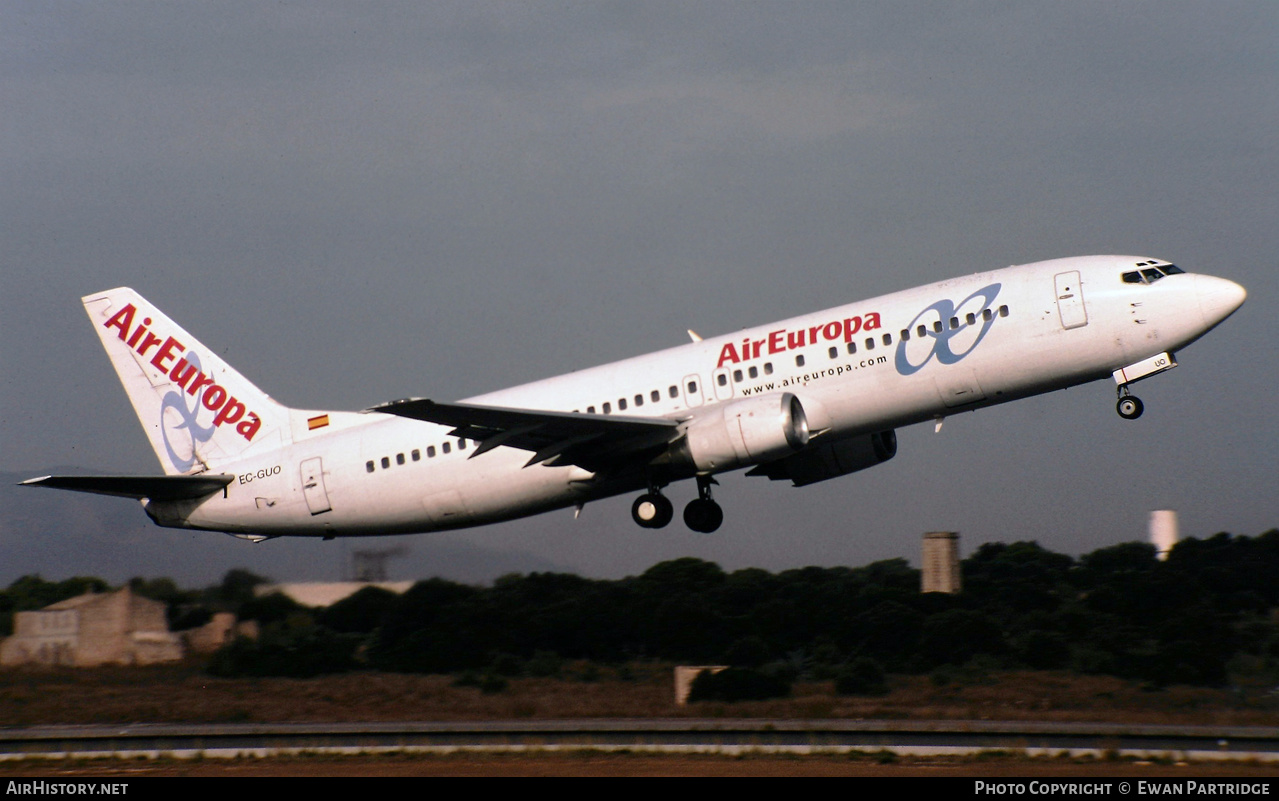 Aircraft Photo of EC-GUO | Boeing 737-4Q8 | Air Europa | AirHistory.net #513437