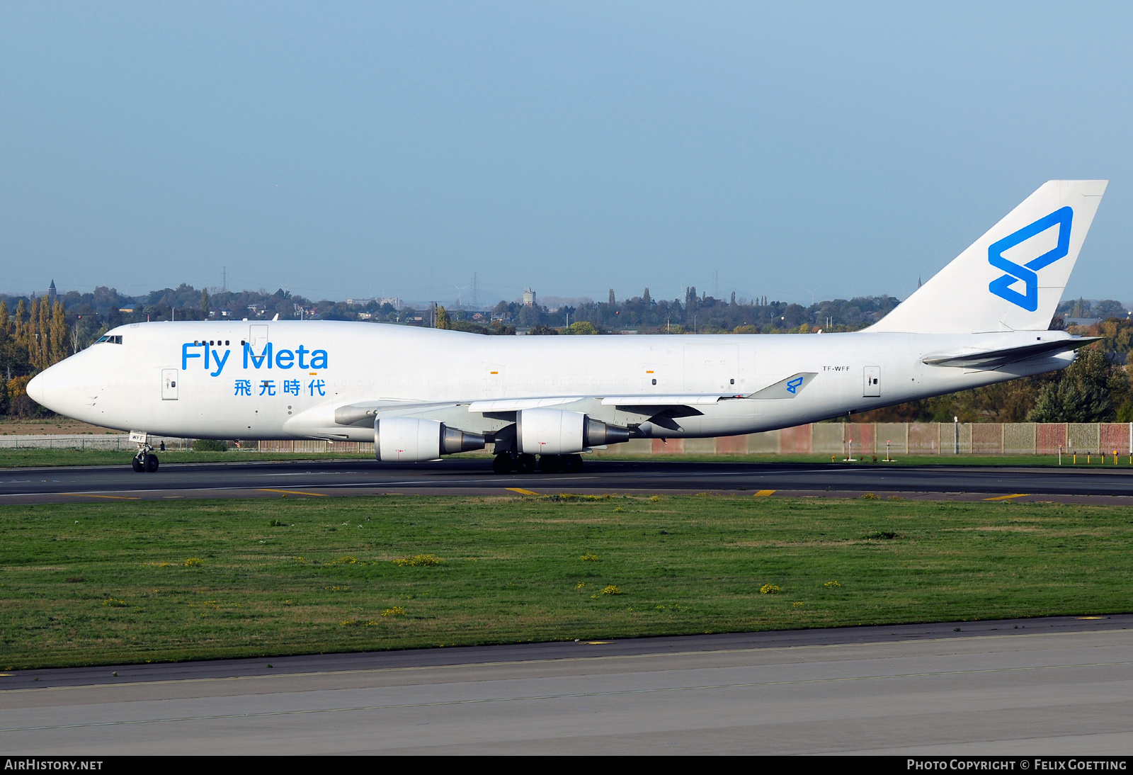 Aircraft Photo of TF-WFF | Boeing 747-446(BCF) | Fly Meta | AirHistory.net #513459