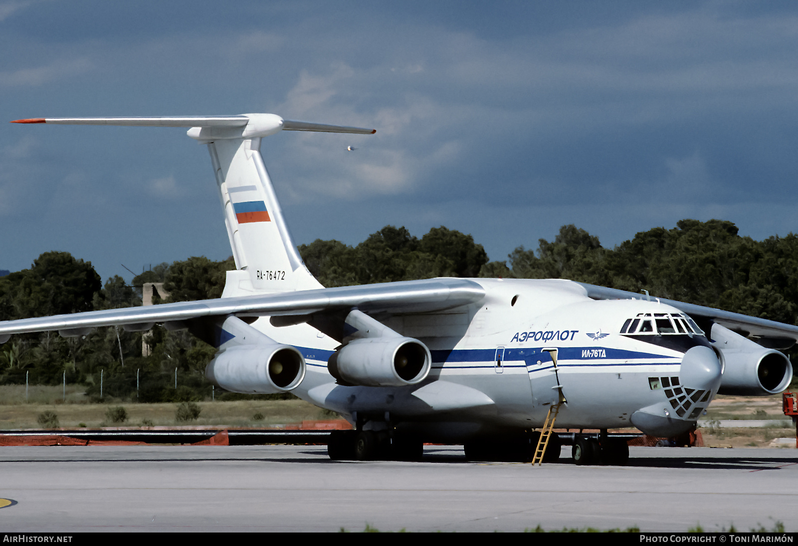 Aircraft Photo of RA-76472 | Ilyushin Il-76TD | Aeroflot | AirHistory.net #513461