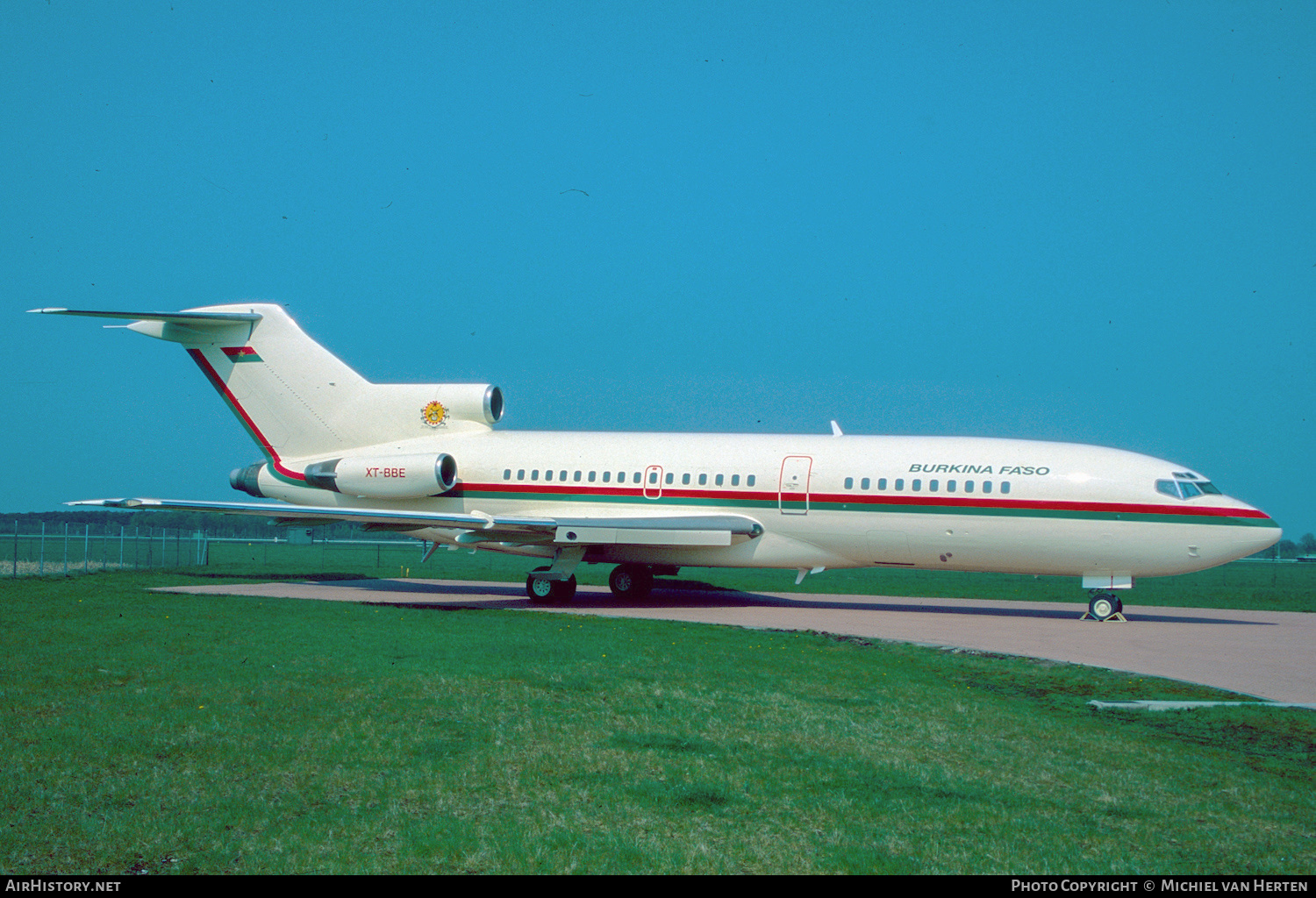 Aircraft Photo of XT-BBE | Boeing 727-14 | Burkina Faso Government | AirHistory.net #513473