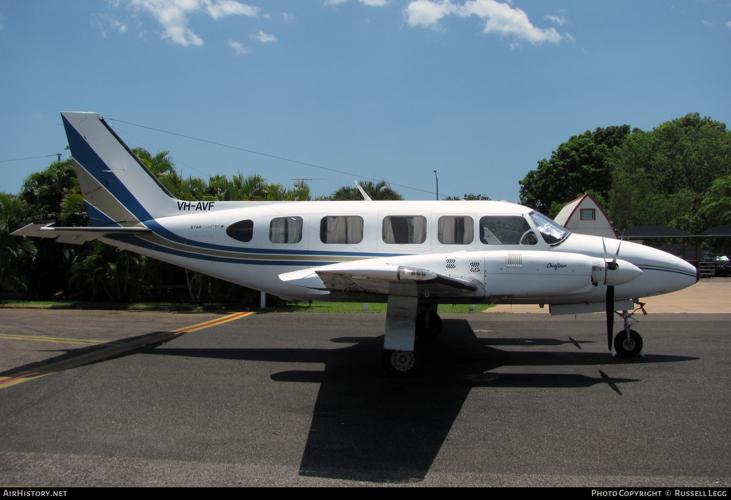 Aircraft Photo of VH-AVF | Piper PA-31-350 Navajo Chieftain | Star Charter | AirHistory.net #513476