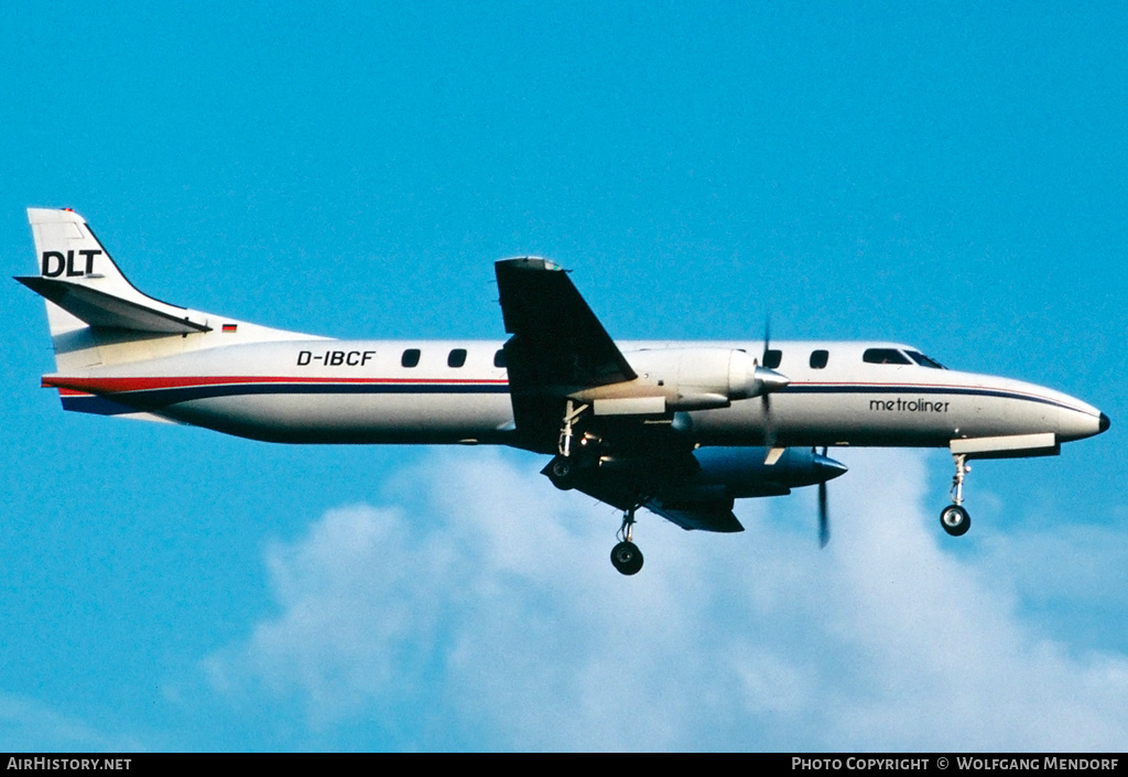 Aircraft Photo of D-IBCF | Swearingen SA-226TC Metro II | DLT - Deutsche Luftverkehrsgesellschaft | AirHistory.net #513481