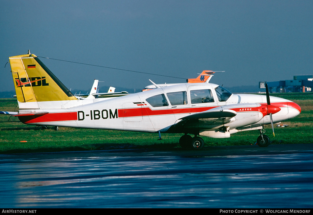 Aircraft Photo of D-IBOM | Piper PA-23-250 Aztec C | WDL Aviation | AirHistory.net #513483