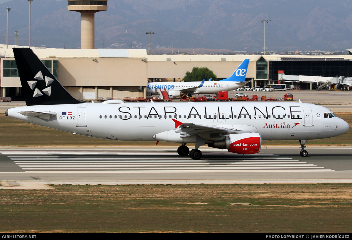 Aircraft Photo of OE-LBZ | Airbus A320-214 | Austrian Airlines | AirHistory.net #513496