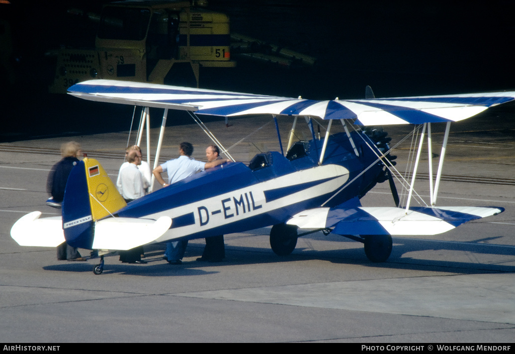 Aircraft Photo of D-EMIL | Focke-Wulf Sk12 Stieglitz (Fw-44J) | AirHistory.net #513511