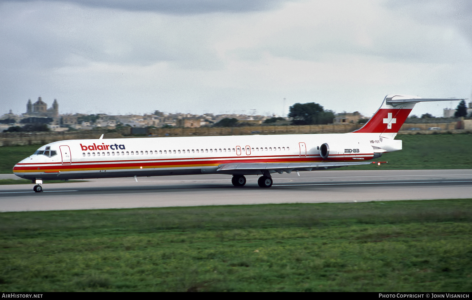 Aircraft Photo of HB-IUI | McDonnell Douglas MD-83 (DC-9-83) | BalairCTA | AirHistory.net #513517