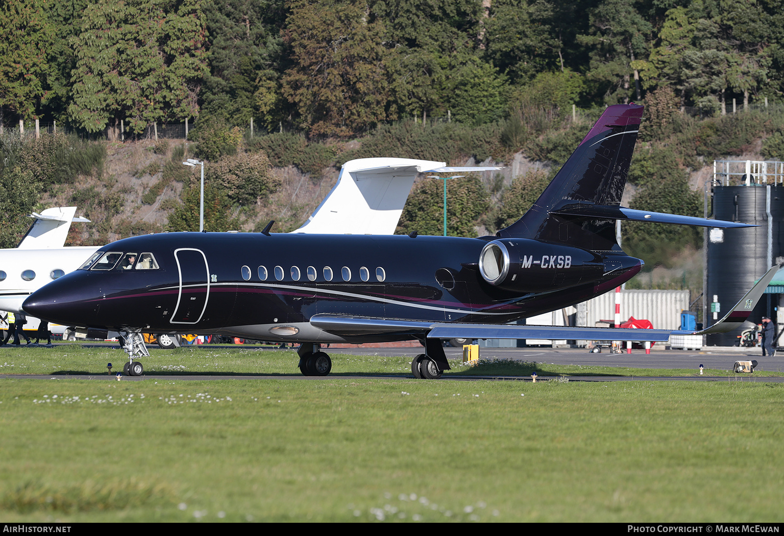 Aircraft Photo of M-CKSB | Dassault Falcon 2000 | AirHistory.net #513525