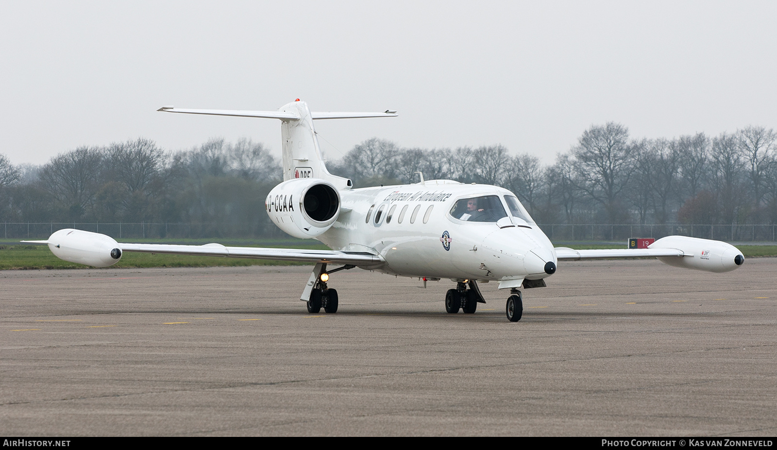 Aircraft Photo of D-CCAA | Gates Learjet 35A | European Air Ambulance | AirHistory.net #513550