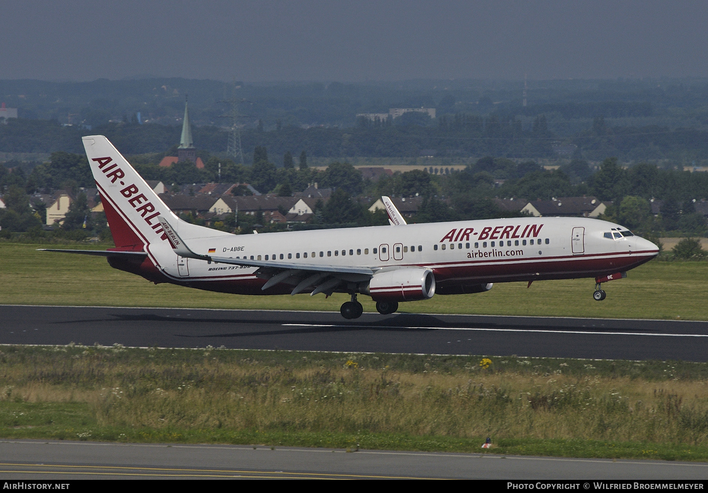 Aircraft Photo of D-ABBE | Boeing 737-86J | Air Berlin | AirHistory.net #513558