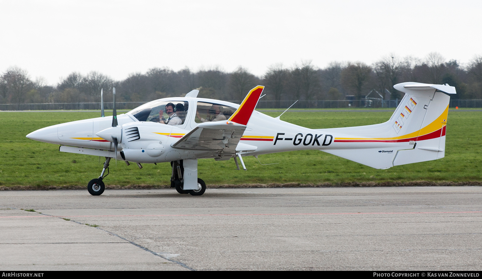 Aircraft Photo of F-GOKD | Diamond DA42 Twin Star | EPAG - École de Pilotage Amaury de la Grange | AirHistory.net #513560