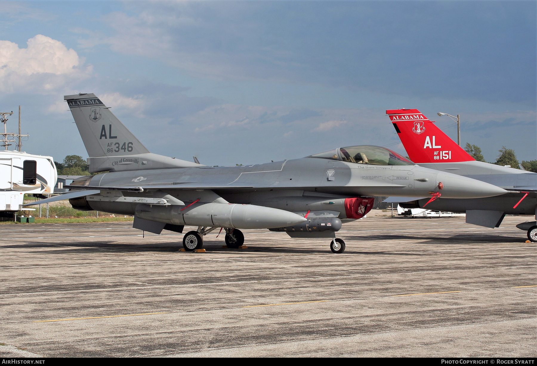 Aircraft Photo of 86-0346 / AF86-346 | General Dynamics F-16C Fighting Falcon | USA - Air Force | AirHistory.net #513565