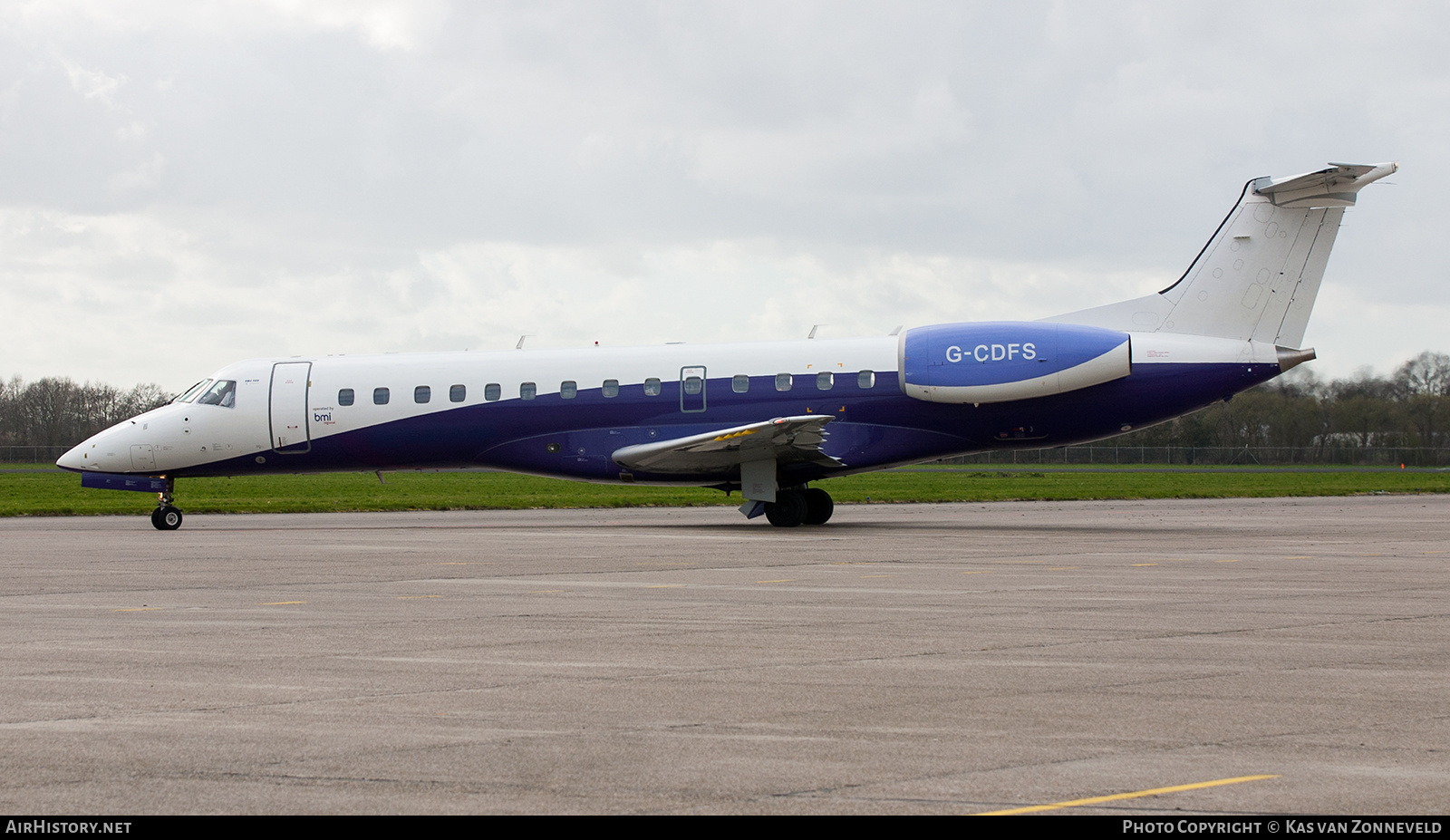 Aircraft Photo of G-CDFS | Embraer ERJ-135ER (EMB-135ER) | BMI Regional | AirHistory.net #513566