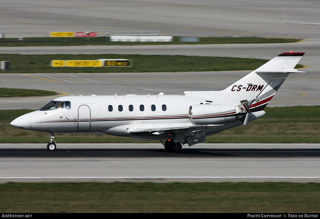 Aircraft Photo of CS-DRM | Raytheon Hawker 800XPi | AirHistory.net #513576