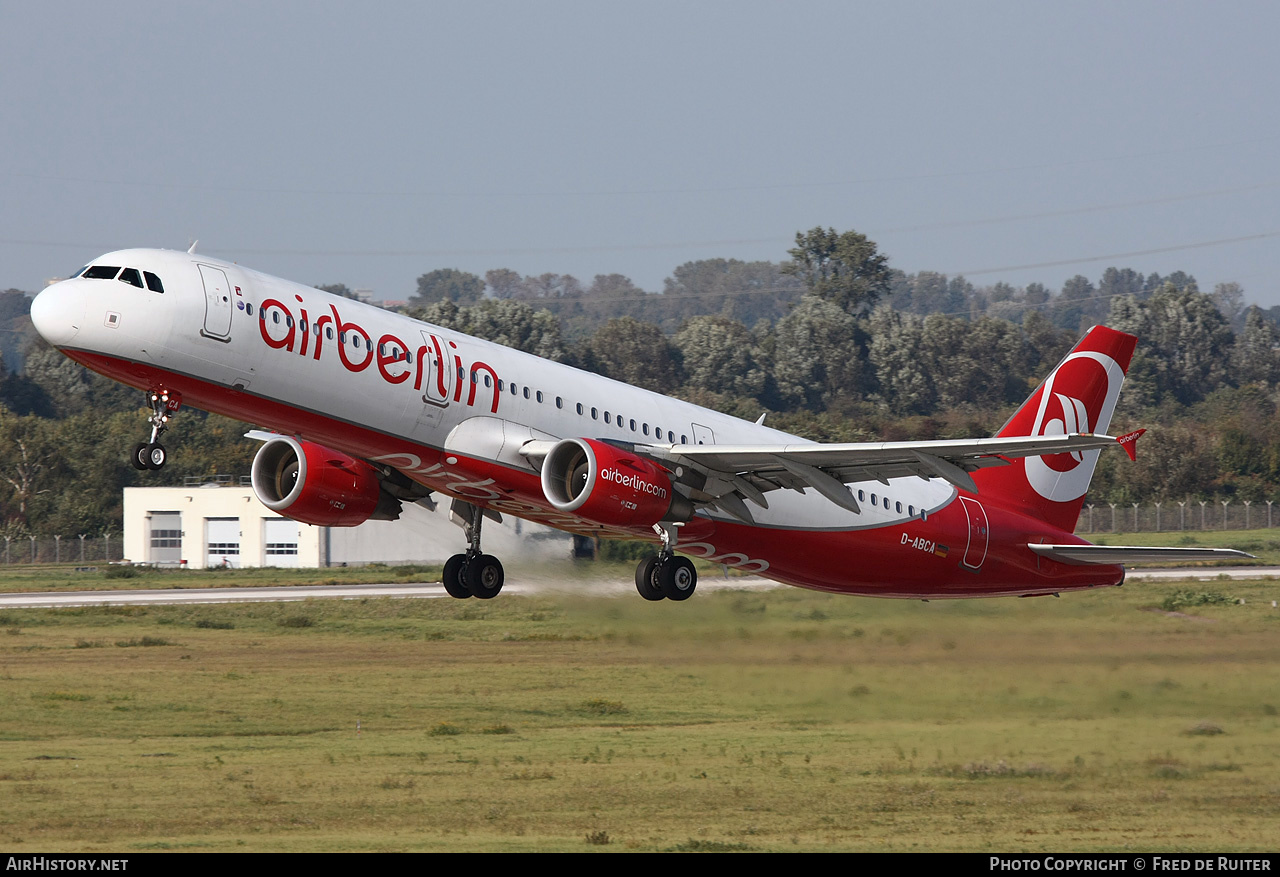 Aircraft Photo of D-ABCA | Airbus A321-211 | Air Berlin | AirHistory.net #513586