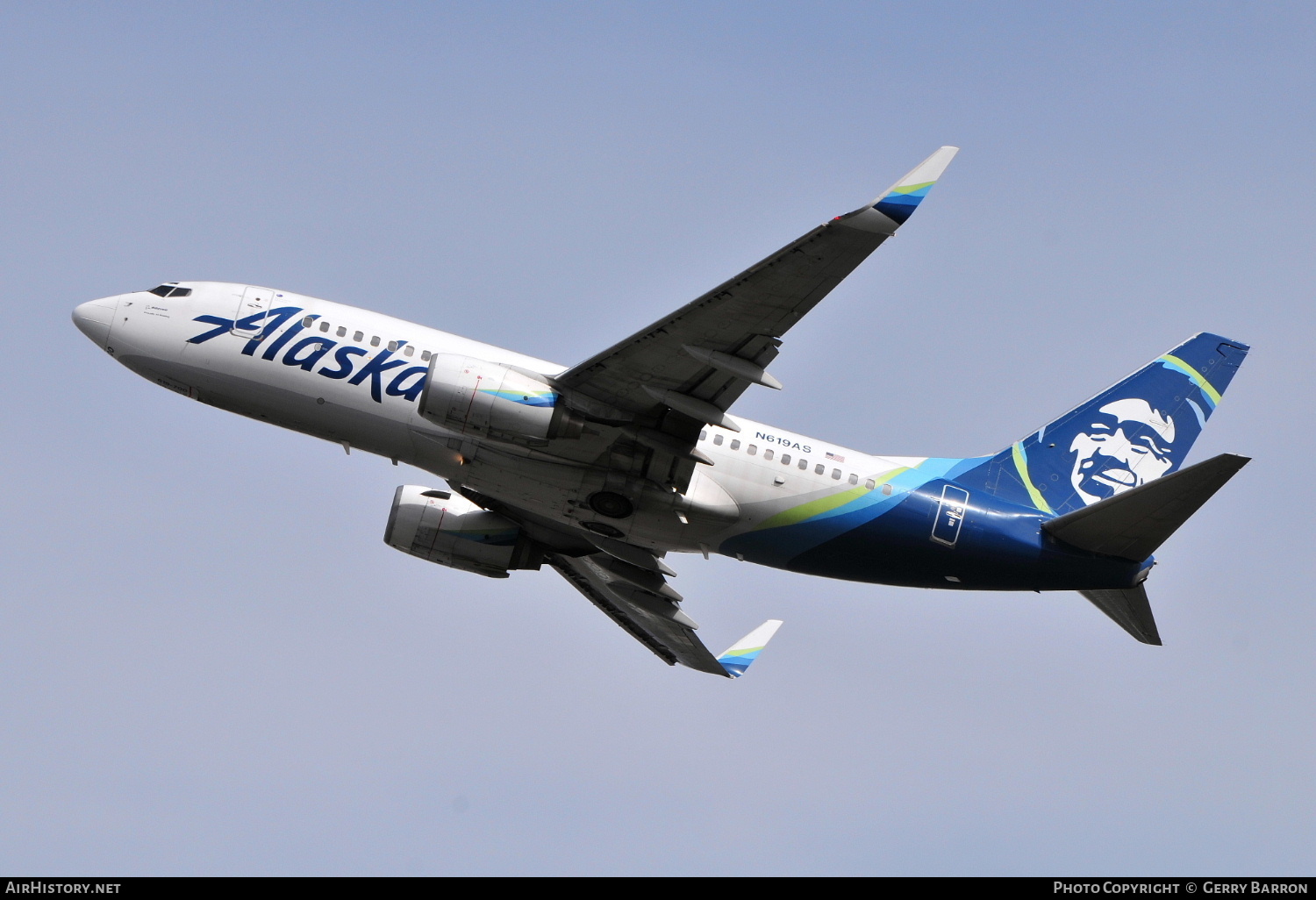 Aircraft Photo of N619AS | Boeing 737-790 | Alaska Airlines | AirHistory.net #513604