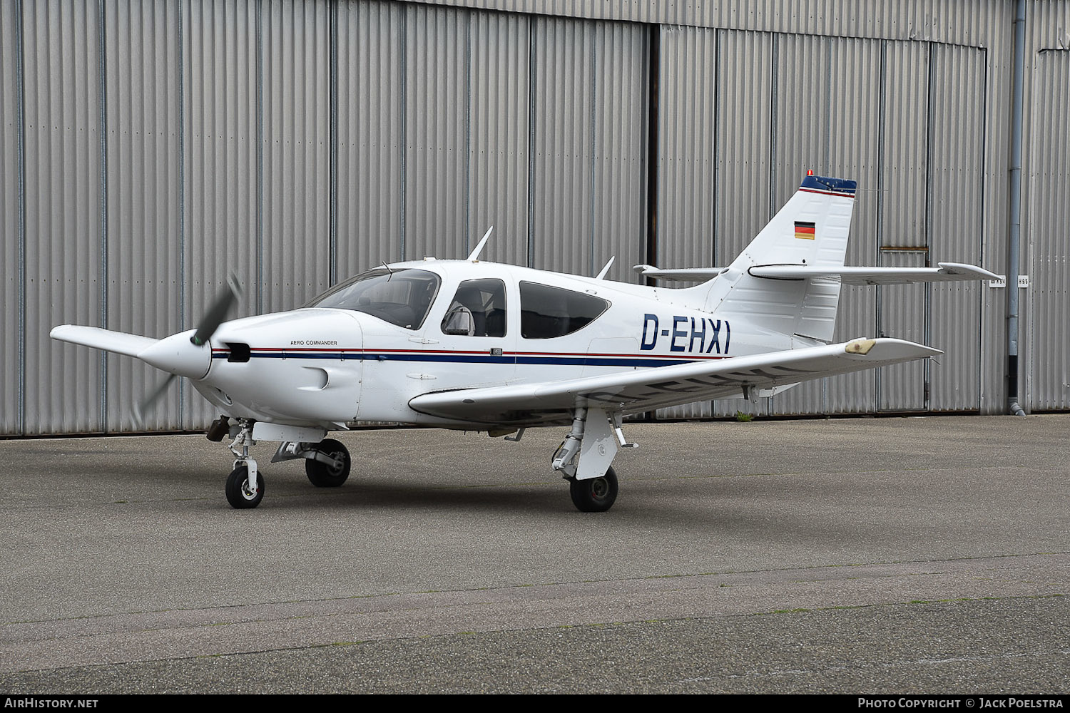 Aircraft Photo of D-EHXI | Rockwell Commander 112 | AirHistory.net #513610