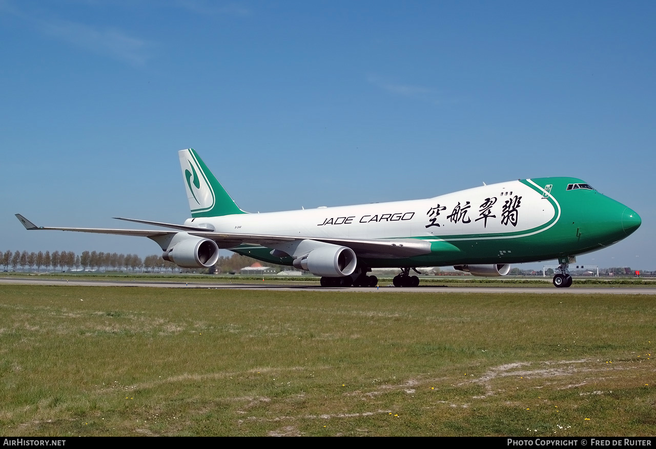 Aircraft Photo of B-2441 | Boeing 747-4EVF/ER/SCD | Jade Cargo International | AirHistory.net #513612