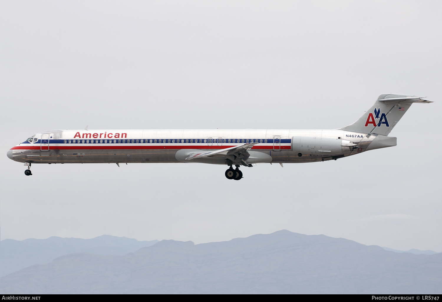 Aircraft Photo of N467AA | McDonnell Douglas MD-82 (DC-9-82) | American Airlines | AirHistory.net #513626