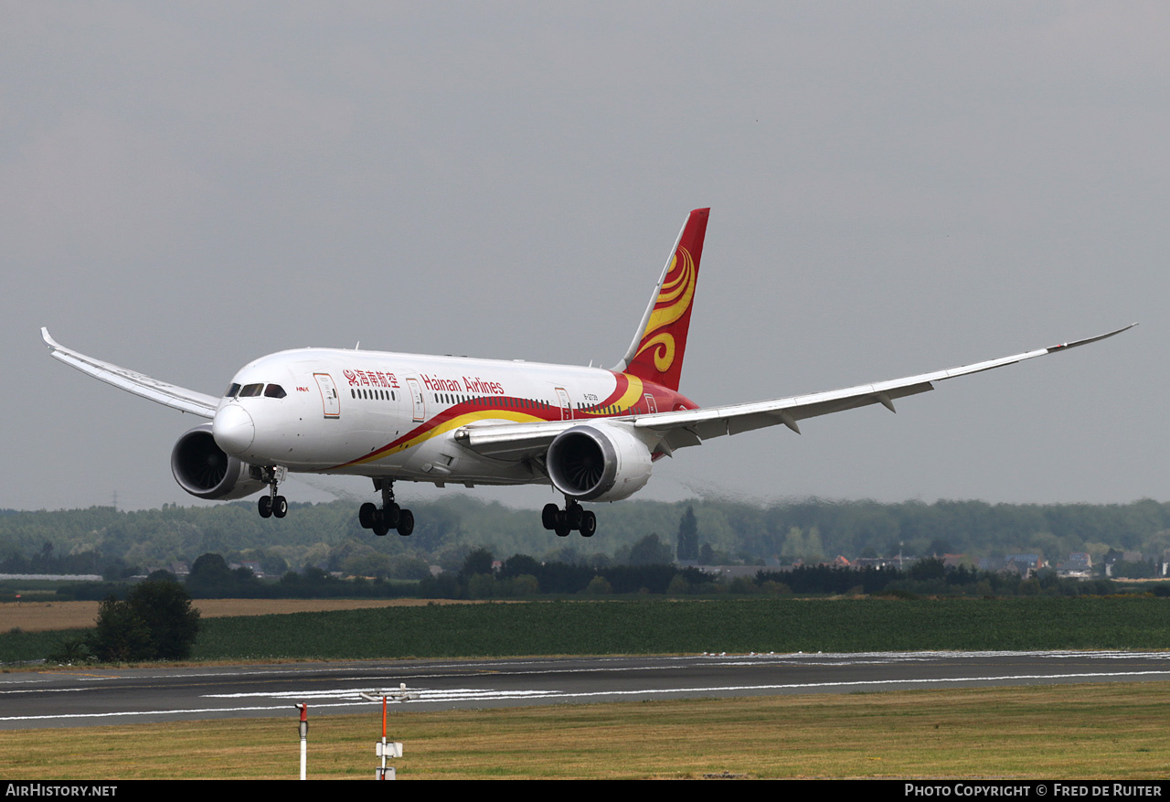 Aircraft Photo of B-2739 | Boeing 787-8 Dreamliner | Hainan Airlines | AirHistory.net #513627