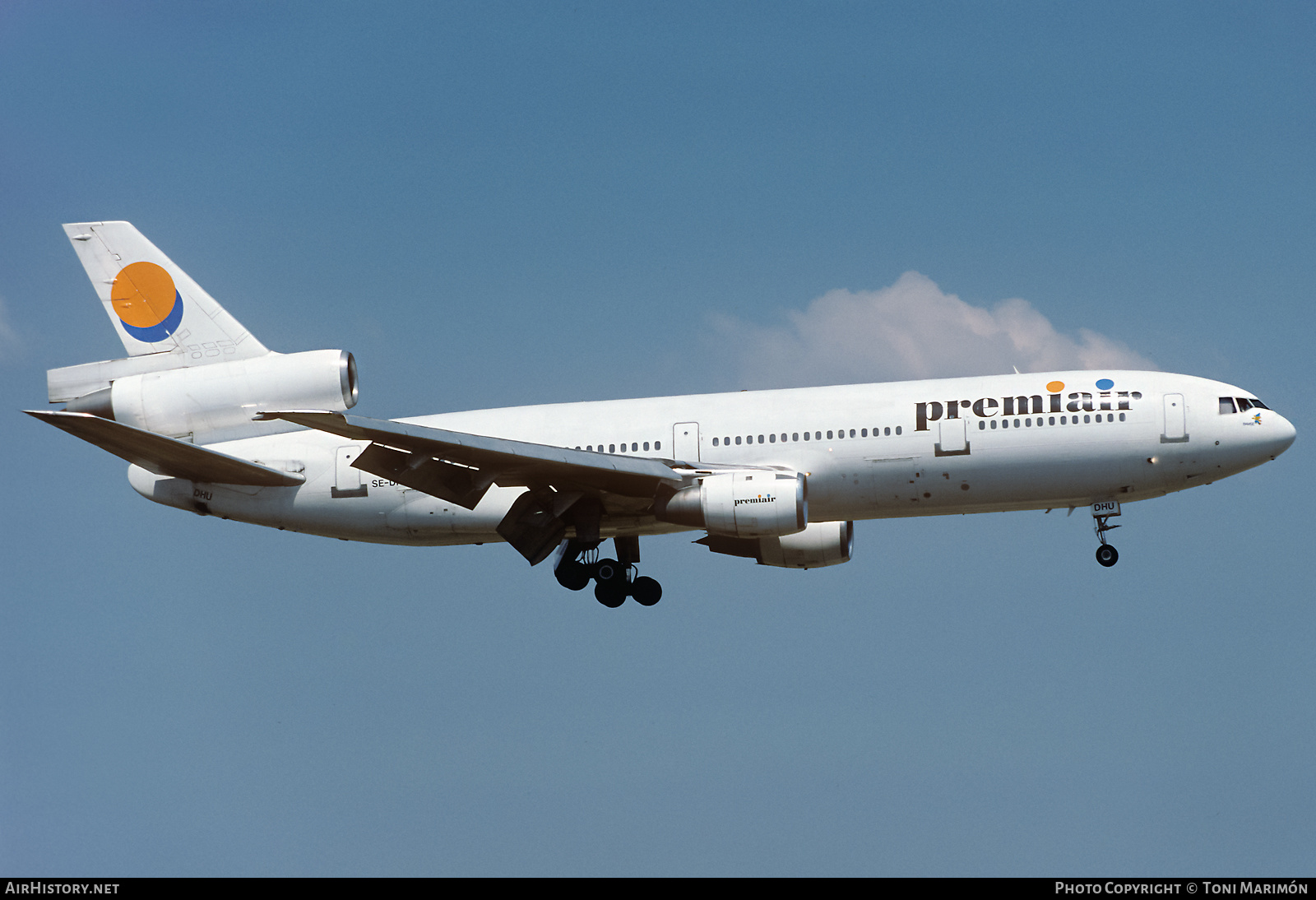 Aircraft Photo of SE-DHU | McDonnell Douglas DC-10-10 | Premiair | AirHistory.net #513638