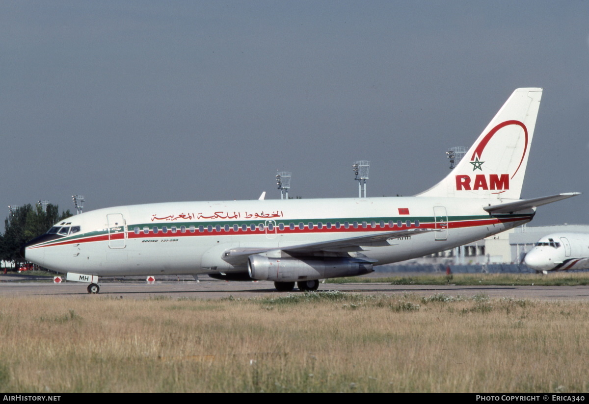 Aircraft Photo of CN-RMH | Boeing 737-2T5/Adv | Royal Air Maroc - RAM | AirHistory.net #513641