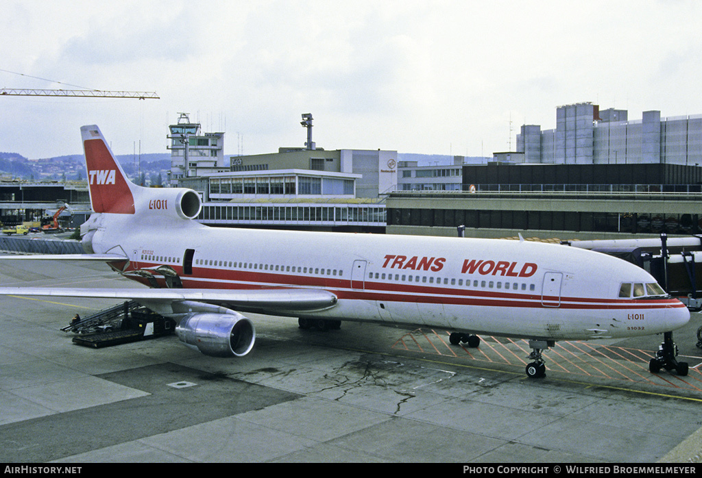 Aircraft Photo of N31032 | Lockheed L-1011-385-1-15 TriStar 100 | Trans World Airlines - TWA | AirHistory.net #513647