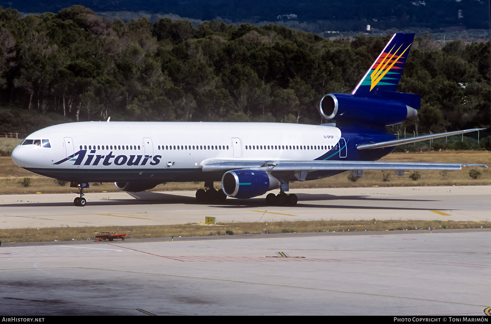 Aircraft Photo of G-DPSP | McDonnell Douglas DC-10-10 | Airtours International | AirHistory.net #513650