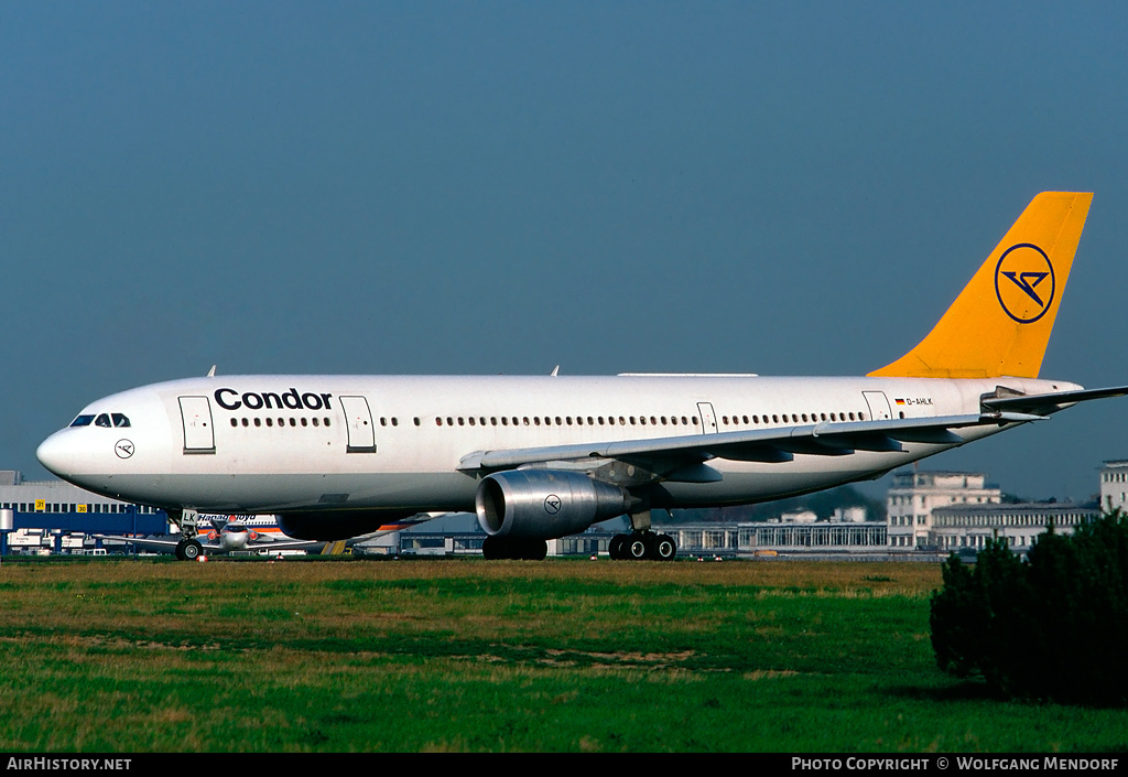 Aircraft Photo of D-AHLK | Airbus A300B4-203 | Condor Flugdienst | AirHistory.net #513667
