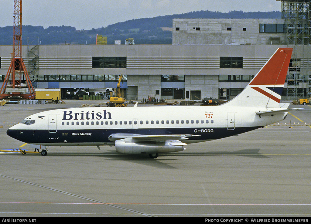 Aircraft Photo of G-BGDG | Boeing 737-236/Adv | British Airways | AirHistory.net #513681