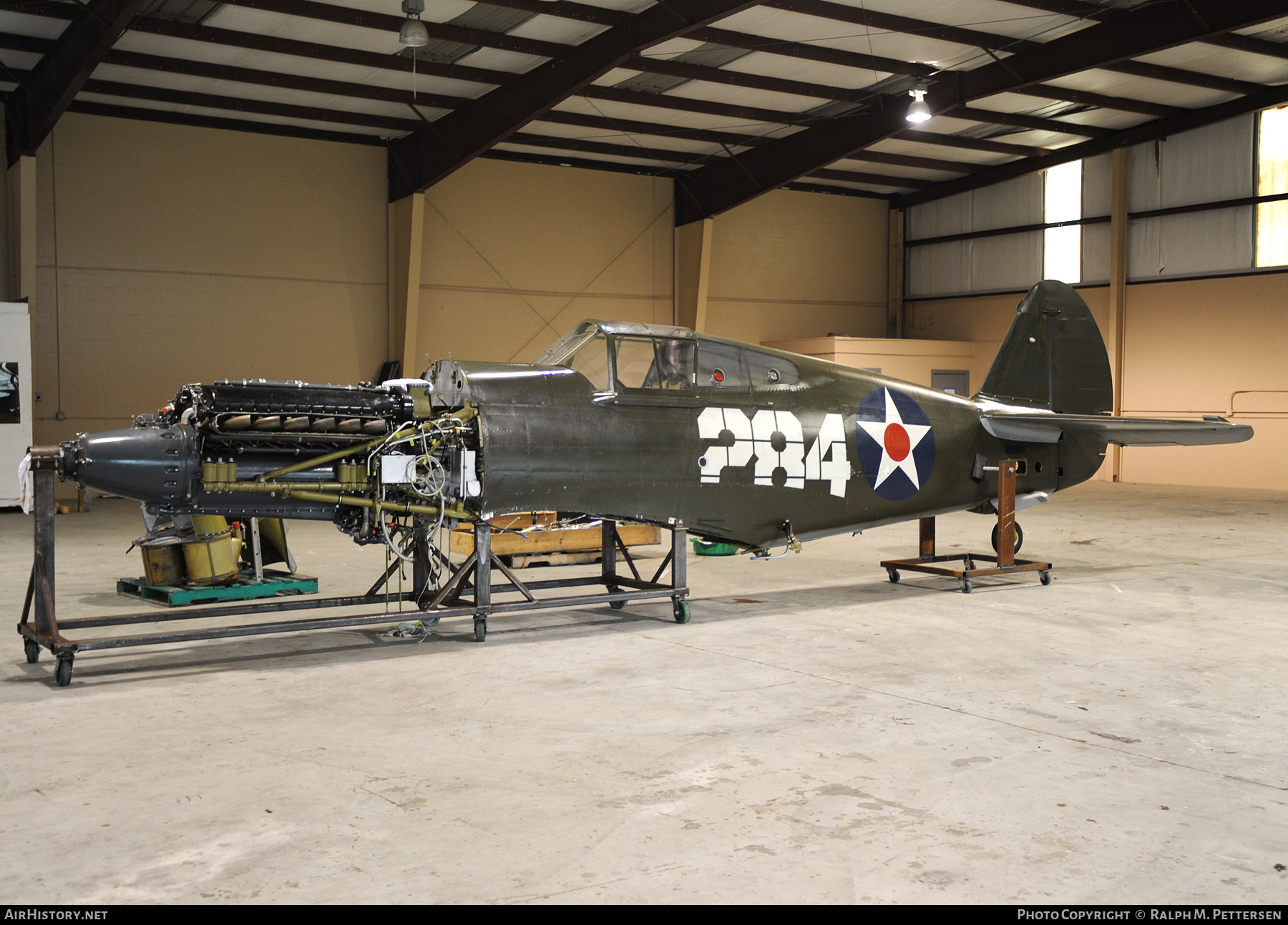 Aircraft Photo of N284CF | Curtiss P-40B Warhawk | USA - Air Force | AirHistory.net #513687