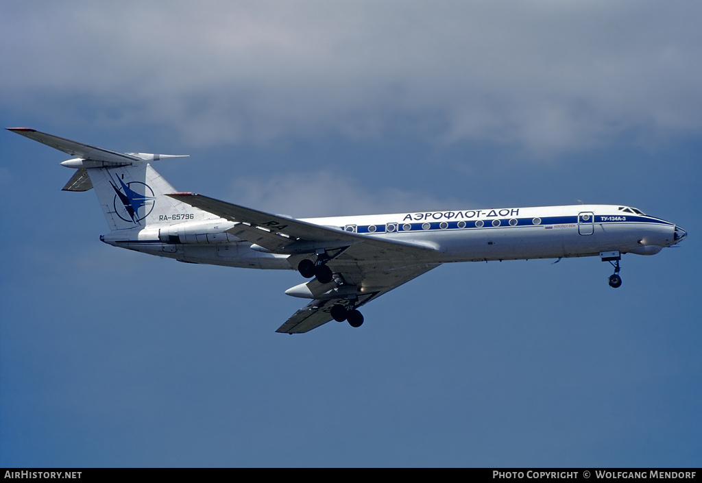 Aircraft Photo of RA-65796 | Tupolev Tu-134A-3 | Aeroflot - Don | AirHistory.net #513697