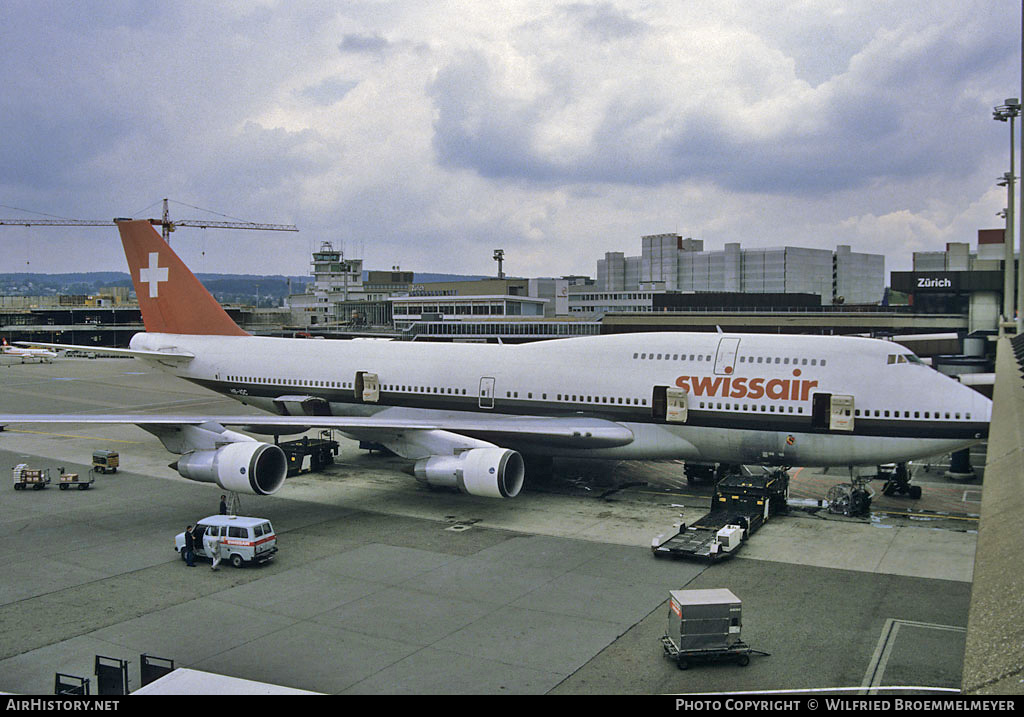 Aircraft Photo of HB-IGC | Boeing 747-357M | Swissair | AirHistory.net #513698
