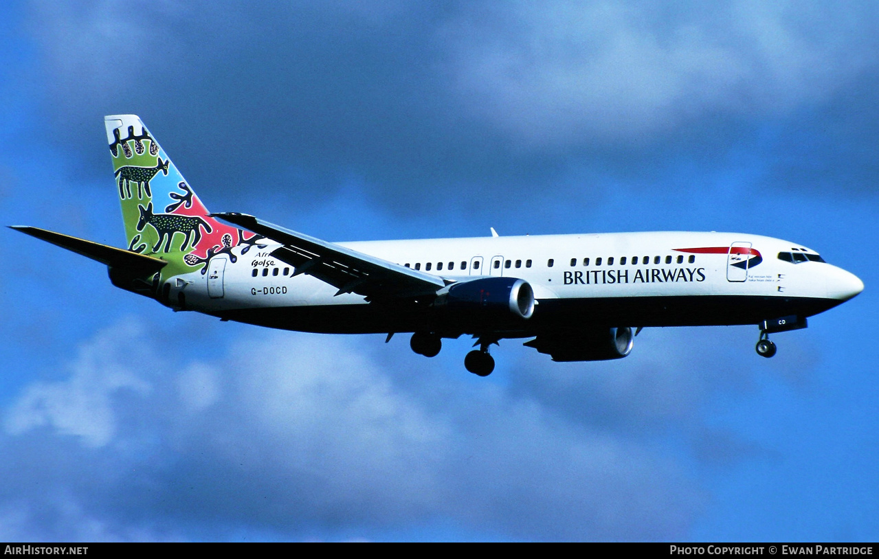 Aircraft Photo of G-DOCD | Boeing 737-436 | British Airways | AirHistory.net #513700